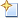 New contact or message icon letter with yellow star