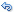 Countered meeting icon, blue curving arrow