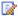 Draft mail icon, paper with pencil