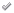 Invitee acceptance icon, grey check mark